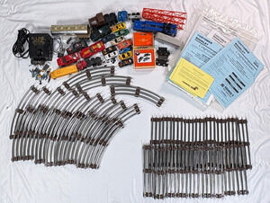 Lionel K-Line O-27 Gauge Lot Of 100+ Pieces Track Transformer Diecast Untested